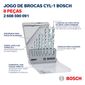 Jogo Brocas Bosch CYL-1 Concreto 8 Peças Jogo Brocas Bosch CYL-1 Concreto 8 Peças