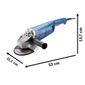 Esmerilhadeira Angular BOSCH GWS2200-180 Vulcano 7\" 2200W 220V