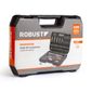Jogo de Soquetes Robust 1/4" E 1/2" 108 Peças Com Catraca