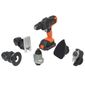 Jogo 6 Ferramentas 20V Combinadas B+D Matrix MTX20K6A-BR