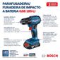Parafusadeira/Furadeira de Impacto 1/2" 1 Bateria 18V 2Ah GSB 185-LI 1B KIT Bosch