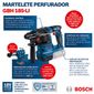 Combo Chave Impacto + Martelete Bosch SDS com 2 Baterias 18v 4ah e Carregador
