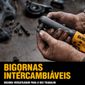 Chave Catraca Atomic 20v DeWalt 1/4 S/Bateria e Carregador