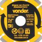 Disco Diamantado Segmentado 5" Furo 7/8" Vonder 1268125000