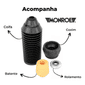 Kit Amortecedor Dianteiro Completo Volkswagen 2011 em Diante - Axios