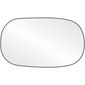 Lente Retrovisor Esquerdo Ford Ka 1996 A 2008 (Modelo Metagal)