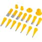 Kit Bicos Inox Aplicador Silicone 18 Pcs Vonder Profissional
