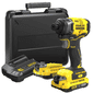 Parafusadeira Impacto 1/4" Com Bateria 20V 2Ah Stanley