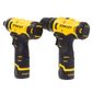 Combo Furadeira e Parafusadeira + Parafusadeira Impacto Bateria 12V Stanley Combo Furadeira e Parafusadeira + Parafusadeira Impacto Bateria 12V Stanley