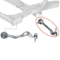 Braço Dianteiro Reto LD Bmw X1 Sdrive E84 09/15 120i 130i E87 Braço Dianteiro Reto LD Bmw X1 Sdrive E84 09/15 120i 130i E87