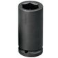 Soquete Sextavado Impacto Longo Gedore RED 18mm Encaixe 1/2"