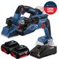 Combo Parafusadeira Drywall + Plaina Bosch Com 2 Baterias 18v 4ah e Carregador