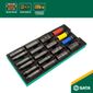 Jogo Soquete Sextavado Longo De Impacto 1/2" 19pçs SATA