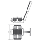 Tartaruga Dianteira 4 Ton TN4100 Bovenau