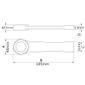 Chave Estrela de Bater 28mm Tramontina PRO 44632/028