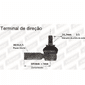 Terminal Direção Direito Peugeot Expert 17/...  Citroen Jumpy 17/... Fiat Scudo 22/...