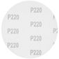Conjunto Discos Lixa Com Velcro 5" (125mm) Grão 220 MTX 10pçs