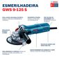 Esmerilhadeira Angular 5" Bosch GWS 9-125S Com Velocidade Variável 900W 220V