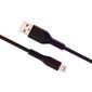 Cabo USB-A para Lightning 1,5m Preto Geonav