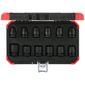 Jogo de Soquete Sextavado Impacto Gedore Red 10-24mm 12 peças GR63003012