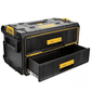 Organizador Plastico Caixa Tipo Gaveta Dupla 32x55cm DeWalt Toughsystem