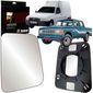 Lente Retrovisor Esquerdo Fiat Fiorino 1998 A 2011 GM D20 1985/1996