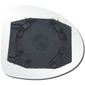 Lente Retrovisor Esquerdo Renault Clio 2013 Em Diante