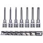 Jogo de Soquetes Torx Longo Gedore RED T20-T55 Encaixe 1/2" 7 peças GR62458007