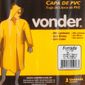 Capa de Chuva em PVC Amarela Tamanho GG Vonder 7015440100
