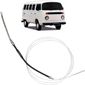 CABO FREIO DE MÃO VW KOMBI 1.6 1997 A 2005