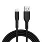Cabo USB-A para Lightning 1,5m Preto Geonav