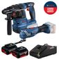 Combo Multicortadora + Martelete Bosch Com 2 Baterias 18v 4ah e Carregador