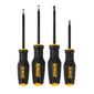 JOGO DE CHAVES DE FENDA TOUGHSERIES 4 PEÇAS DEWALT