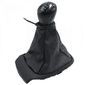 Kit Coifa Alavanca Câmbio GM Onix Joy/Joy Plus 2020 A 2021 Preto C/Aro Preto