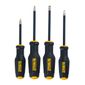 JOGO DE CHAVES DE FENDA TOUGHSERIES 4 PEÇAS DEWALT