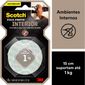 Fita Dupla Face 3M Scotch Fixa Forte Interior 24mm x 1,5m