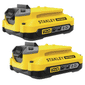Parafusadeira Impacto 1/4" Com Bateria 20V 2Ah Stanley