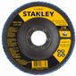Disco Flap Para Metal/Inox Stanley STA4060FZ 4.1/2" (115mm) Grão 60