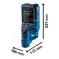 Detector e Scanner de Materiais 200mm D-Tect 200 C Bosch