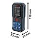 Trena Laser 50m Bosch GLM 5027 C Com Conectividade Bluetooth