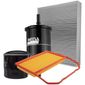 Kit Filtros Fox 1.0 12v 14/... Gol Voyage G7 1.0 12V WKL300 Wega