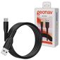 Cabo USB-A para USB-C 2.0 1,5m Preto Geonav