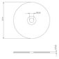 Disco de Corte Inox Tramontina 9" x 1,9mm x 7/8" 42592/009
