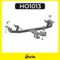 Engate Reboque Fixo 700Kg Honda Civic G10 2017 A 2023 Brucke