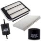 Kit de Filtros Mitsubishi L200 Triton 2.4 e 3.5 Flex WKU540 Wega