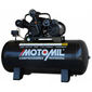 Compressor 15 pés 175L 140 PSI 3 CV Trifásico Motomil