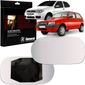 Lente Retrovisor Esquerdo Fiat Palio Strada Siena 2004/2010 Uno 2005/2010 (Modelo Ficosa)