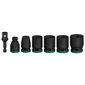 Jogo Soquetes Impacto Bosch 13-24mm 1/2" 7pçs