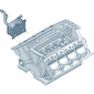 Radiador Resfriador Óleo Motor VW Touareg 4.2 12/17
