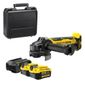 Esmerilhadeira Angular 4.1/2 20V 2 Baterias 4Ah Maleta Stanley